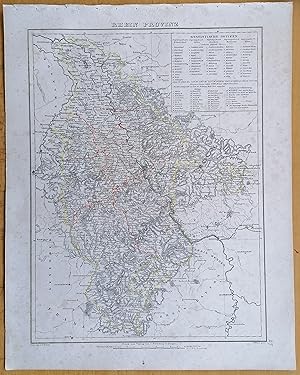 Imagen del vendedor de Sohr Original Map Germany Rhein Provinz - 1844 a la venta por raremapexchange