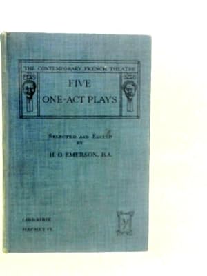 Bild des Verkufers fr Five One Act Plays zum Verkauf von World of Rare Books