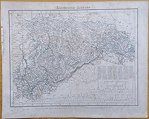 Seller image for Sohr Original Map Germany Knigreich Sachsen - 1844 for sale by raremapexchange