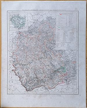 Imagen del vendedor de Sohr Original Map Germany Nassau Hessen Homburg Frankfurt- 1844 a la venta por raremapexchange
