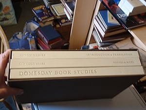 Lincolnshire (Great Domesday Book: County Edition) in 3 Volumes boxed