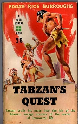 Immagine del venditore per TARZAN'S QUEST venduto da Mr.G.D.Price