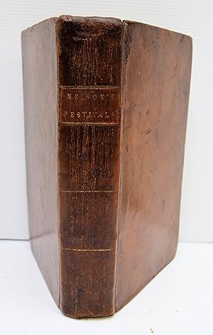 Imagen del vendedor de A COMPANION FOR THE FESTIVALS AND FASTS OF THE CHURCH OF ENGLAND: With Collects and Prayers for Each Solemnity. The Twenty-Fourth Edition. [Bound with:] A COMPANION FOR THE FASTS OF THE CHURCH OF ENGLAND. The Twenty-Fifth Edition, 1781. a la venta por Marrins Bookshop