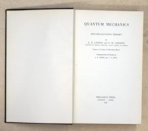 Seller image for Quantum Mechanics. Non-relativistic Theory. for sale by antiquariat peter petrej - Bibliopolium AG