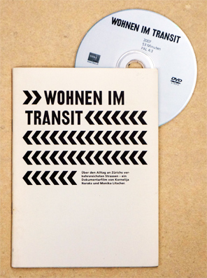 Seller image for Wohnen im Transit. ber den Alltag an Zrichs verkehrsreichsten Strassen - ein Dokumentarfilm. for sale by antiquariat peter petrej - Bibliopolium AG