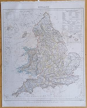 Imagen del vendedor de Sohr Original Map England - 1844 a la venta por raremapexchange