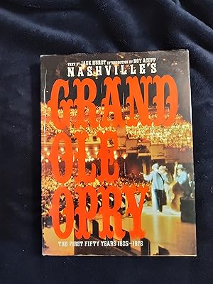 Seller image for NASHVILLE'S GRAND OLE OPRY: THE FIRST FIFTY YEARS 1925 - 1975 for sale by JB's Book Vault