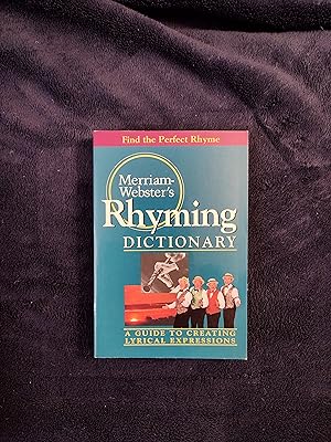 Seller image for MERRIAM-WEBSTER'S RHYMING DICTIONARY for sale by JB's Book Vault