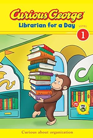 Bild des Verkufers fr Curious George Librarian for a Day (CGTV Early Reader) zum Verkauf von Reliant Bookstore