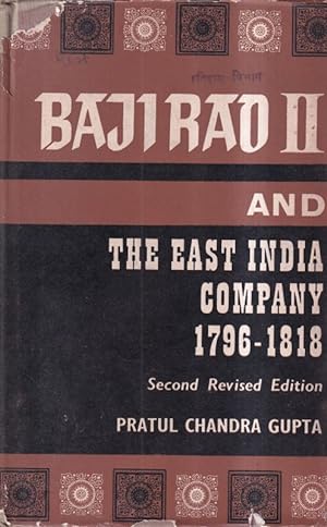 Baji Rao II and the East India Company 1796-1818