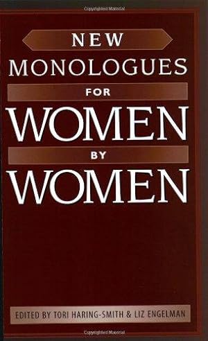 Imagen del vendedor de New Monologues for Women by Women a la venta por WeBuyBooks