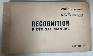 Seller image for War Dept. FM 30-30/Navy Dept. BUAER 3: Recognition Pictorial Manual. "Restricted" for sale by Chaparral Books