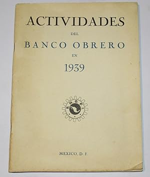 Actividades del Banco Obrero en 1939