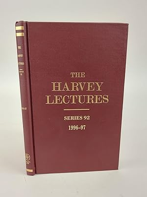 Seller image for THE HARVEY LECTURES DELIVERED UNDER THE AUSPICES OF THE HARVEY SOCIETY OF NEW YORK 1996-1997 SERIES 92 for sale by Second Story Books, ABAA