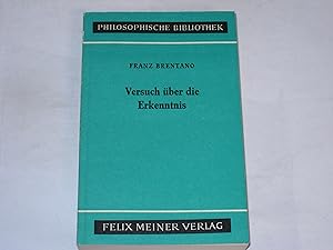 Seller image for Versuch ber die Erkenntnis. (Philosophische Bibliothek, 194) for sale by Der-Philo-soph