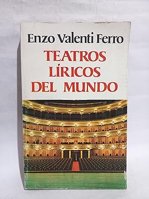 Imagen del vendedor de Teatros Lricos del Mundo a la venta por Libros de Ultramar Alicante