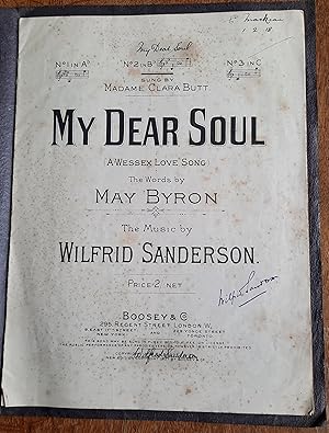 Seller image for My Dear Soul' (A Wessex Love Song) for sale by Boscolla Books