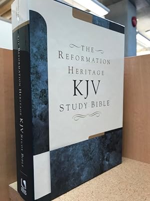 The Reformation Heritage KJV Study Bible: Black, Genuine Leather