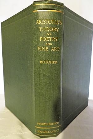 Immagine del venditore per Aristotle's Theory of Poetry and Fine Art, with a Critical Text and Translation of The Poetics venduto da Book Catch & Release