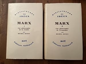 Bild des Verkufers fr Marx (Complet en 2 volumes) zum Verkauf von Librairie des Possibles