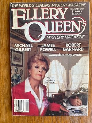 Image du vendeur pour Ellery Queen Mystery Magazine February 1989 mis en vente par Scene of the Crime, ABAC, IOBA