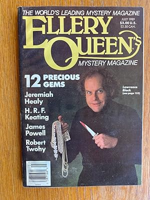 Bild des Verkufers fr Ellery Queen Mystery Magazine July 1989 zum Verkauf von Scene of the Crime, ABAC, IOBA