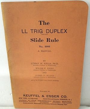 Immagine del venditore per The LL Trig Duplex Slide Rule No. 4080, A Manual venduto da The Wild Muse