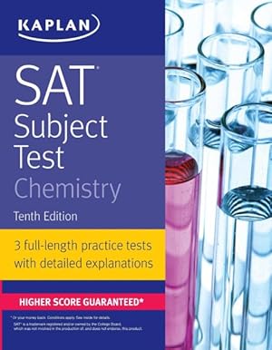 Seller image for SAT Subject Test: Chemistry for sale by GreatBookPricesUK