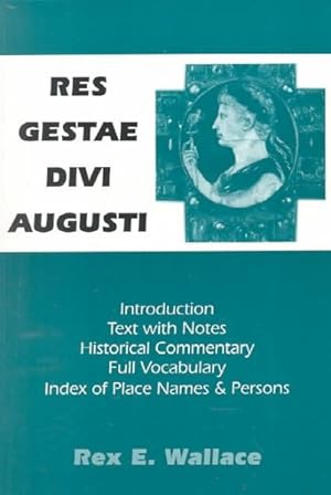 Image du vendeur pour Res Gestae Divi Augusti mis en vente par GreatBookPricesUK