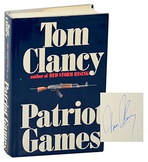 Bild des Verkufers fr Patriot Games (Signed First Edition) zum Verkauf von Jeff Hirsch Books, ABAA