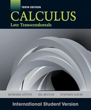 Imagen del vendedor de Calculus Late Transcendentals: International Student Version a la venta por Studibuch