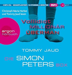 Bild des Verkufers fr Die Simon Peters Box: Inhalt: Vollidiot, Millionr, berman (MP3-Ausgabe) zum Verkauf von Studibuch