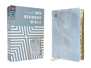 Seller image for Niv Student Bible : New International Version, Leathersoft, Teal, Thumb Indexed, Comfort Print for sale by GreatBookPrices