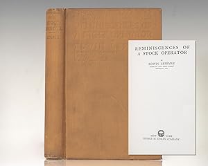 Seller image for Reminiscences Of A Stock Operator. for sale by Raptis Rare Books
