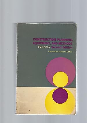 Imagen del vendedor de CONSTRUCTION PLANNING, EQUIPMENT, AND METHODS a la venta por librisaggi