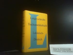 Seller image for Langenscheidts Taschenwrterbuch der lateinischen und deutschen Sprache; Teil: Teil 1., Lateinisch-deutsch. von Hermann Menge. Bearb. von Erich Pertsch for sale by Der Buchecker