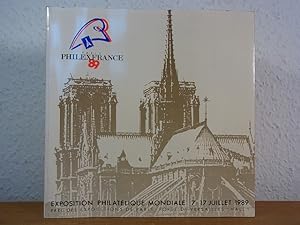 PhilexFrance Paris 89. Exposition mondiale de philatélie, Parc des expositions de Paris, Porte de...