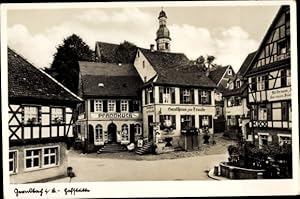 Bild des Verkufers fr Ansichtskarte / Postkarte Gernsbach im Murgtal, Hofsttte, Laden Pfannkuch, Gasthaus zur Traube zum Verkauf von akpool GmbH