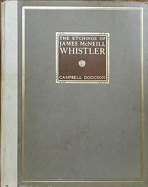Image du vendeur pour The Etchings of James McNeill Whistler mis en vente par Dial-A-Book