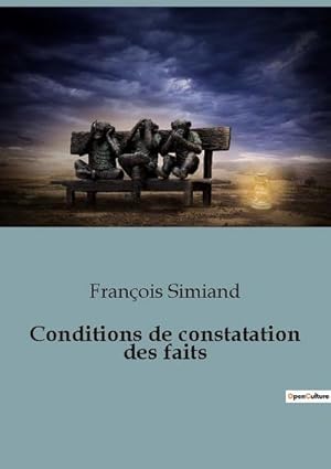 Image du vendeur pour Conditions de constatation des faits mis en vente par Smartbuy