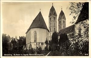 Immagine del venditore per Ansichtskarte / Postkarte Straubing an der Donau Niederbayern, St. Peter m. Agnes Bernauer-Kapelle venduto da akpool GmbH