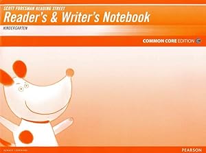 Immagine del venditore per Reading Street Reader's and Writer's Notebook, Grade K : Common Core Edition venduto da GreatBookPrices