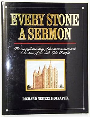 Bild des Verkufers fr Every Stone a Sermon zum Verkauf von WeBuyBooks