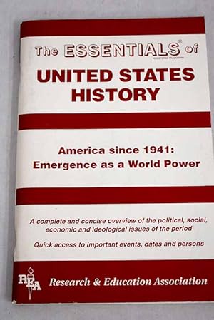 Seller image for The essentials of United States history for sale by Alcan Libros