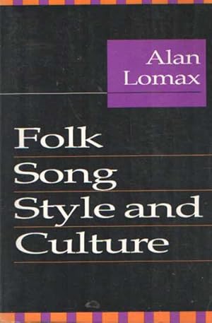 Imagen del vendedor de Folk Song Style and Culture a la venta por Bij tij en ontij ...