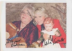 Original Autogramm Hildegard Bachmann & Ulrike Neradt /// Autograph signiert signed signee