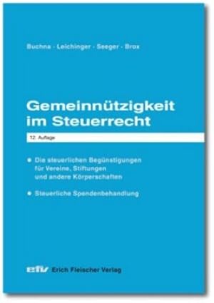 Immagine del venditore per Gemeinntzigkeit im Steuerrecht venduto da Rheinberg-Buch Andreas Meier eK