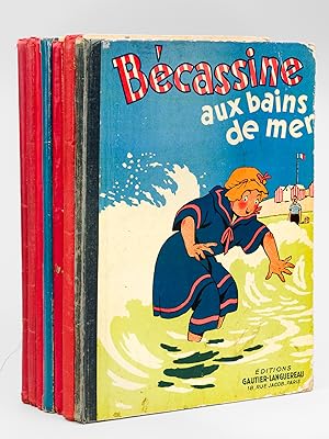 Immagine del venditore per [ Lot de 8 albums anciens de Bcassine ] Bcassine dans la neige 1933 - Bcassine chez les Allis 1930 - Bcassine, son oncle et leurs amis 1930 - Bcassine voyage 1947 - Les bonnes ides de Bcassine 1926 - Les Msaventures de Bcassine 1946 - Bcassine chez les Turcs 1931 - Bcassine aux bains de mer 1950 venduto da Librairie du Cardinal