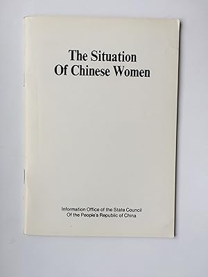 Imagen del vendedor de The Situation of Chinese Women a la venta por Bildungsbuch