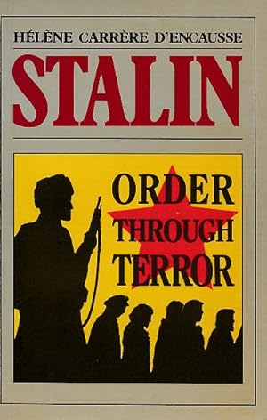 Seller image for Stalin: Order Through Terror (History of the Soviet Union, 1917-1953, Volume 2). for sale by Fundus-Online GbR Borkert Schwarz Zerfa